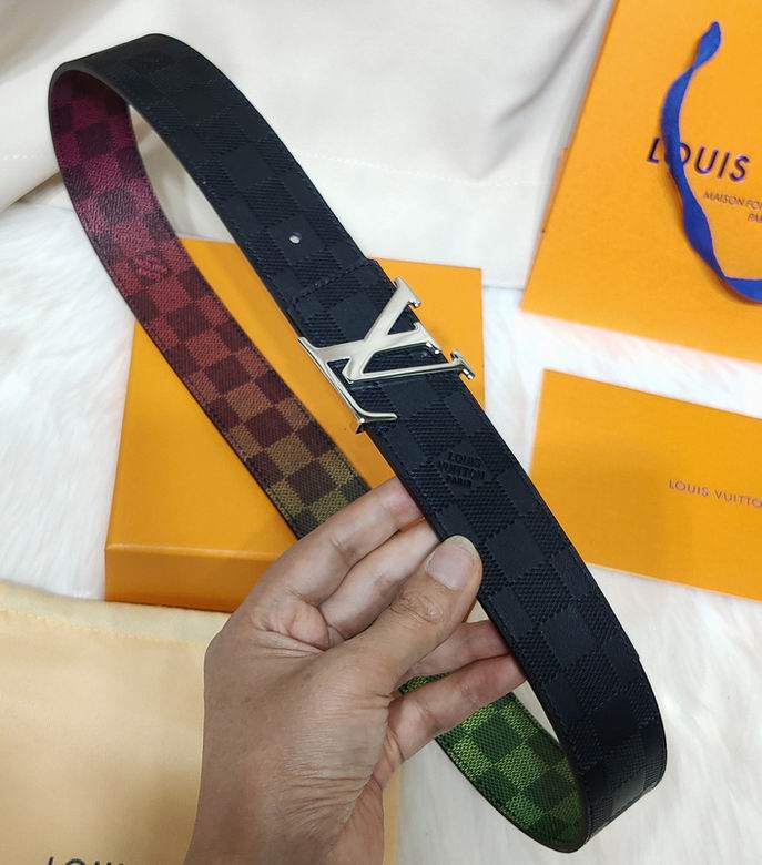 LV Belt 40mmX95-110CM 7D (840)